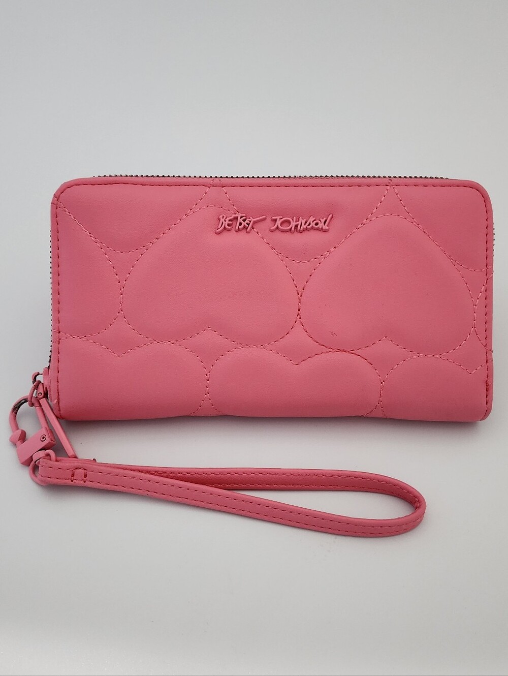 Pink Heart Rectangle Wallet